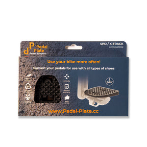 Pedal Plate | SPDX | Compatible with Shimano SPD & Look X-Track