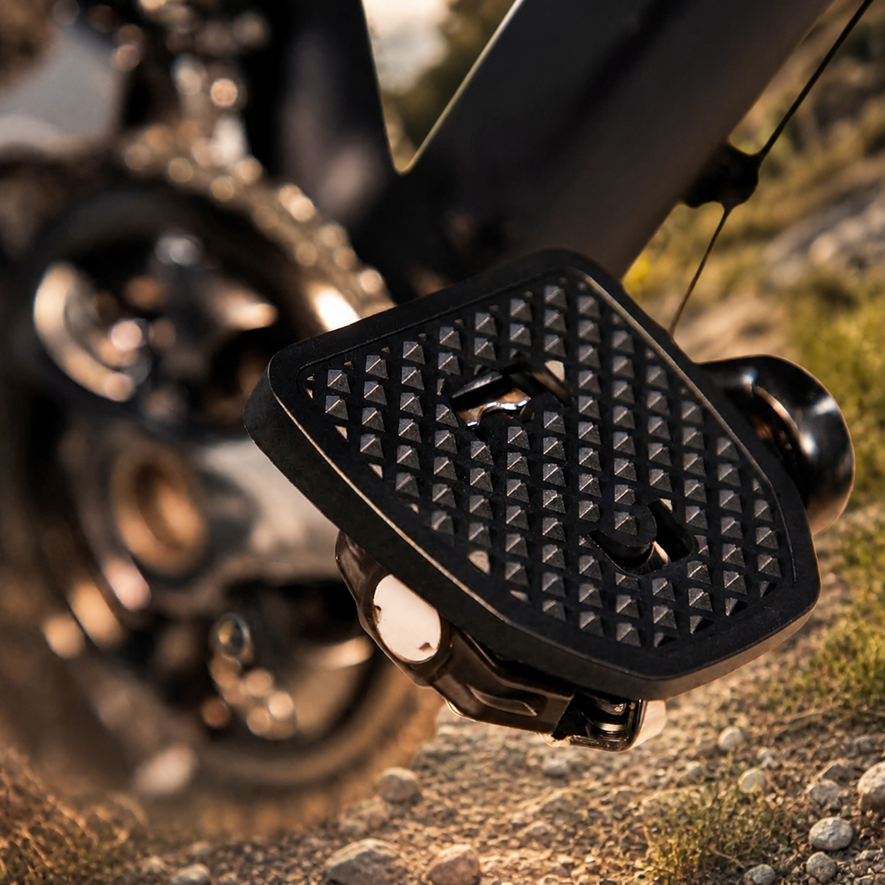 Pedal Plate | SPDX | Compatible with Shimano SPD & Look X-Track