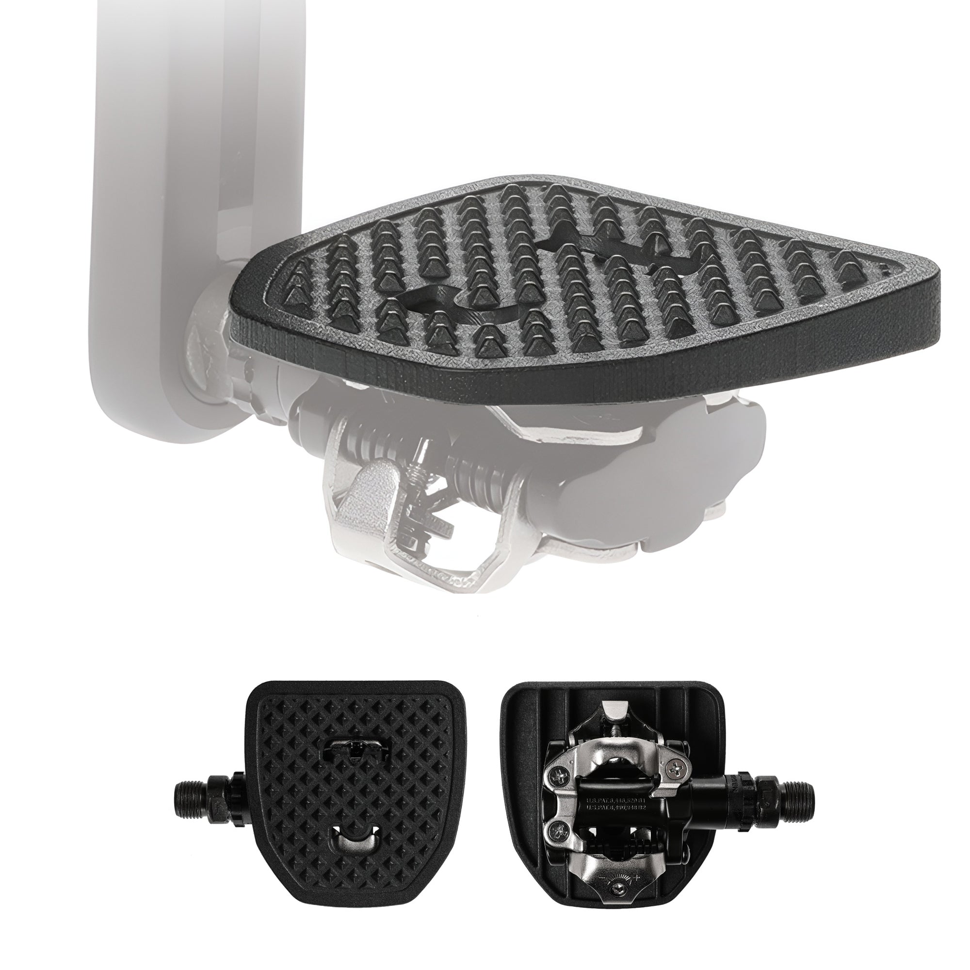 Pedal Plate | SPDX | Compatible with Shimano SPD & Look X-Track