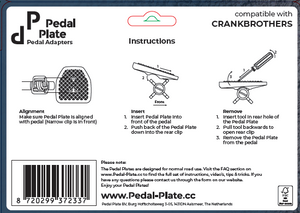 Pedal Plate | CB | Compatible with Crankbrothers Eggbeater & Candy